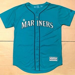 Seattle Mariners Youth Large Cano Jersey Majestic 22